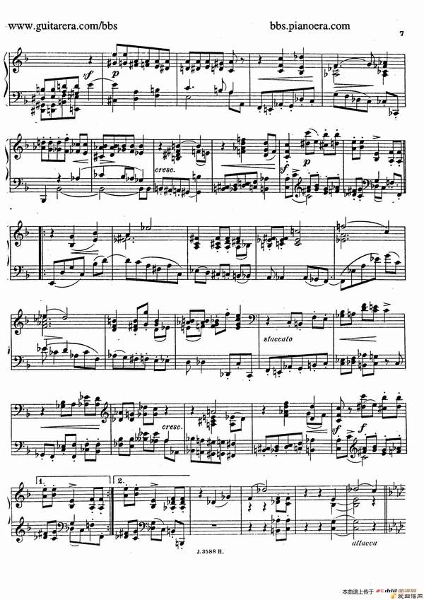 ١Theme with Variations and Fugue in F Major Op.14