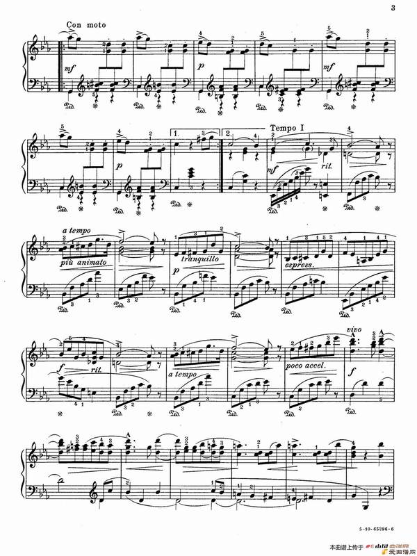 ١Valse Caprice in E-flat Major Op.53