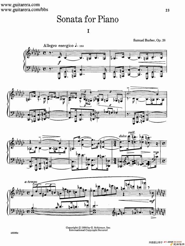 ١Piano Sonata Op.26