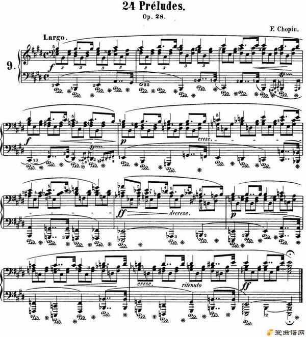 ١Ф 24׸ǰ Op.28 No.9 E