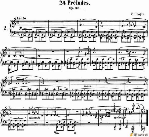 ١Ф 24׸ǰ Op.28 No.2 AС