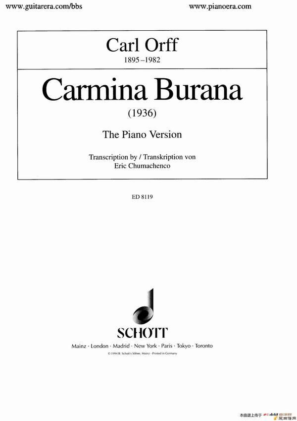 ١Carmina Burana