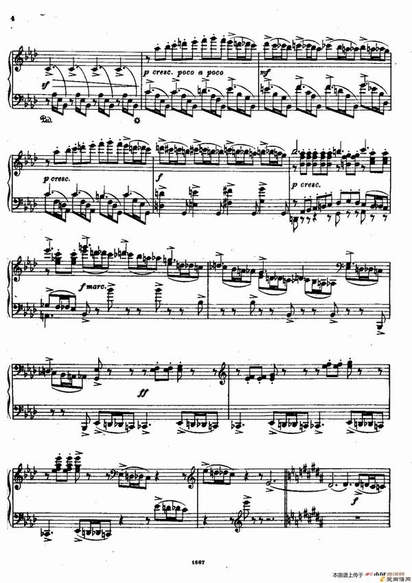 ١Scherzo in A-flat Major