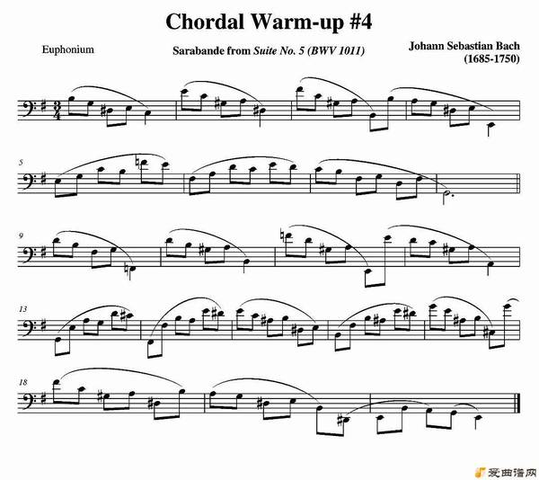 ͭܡChordal Warm-up  - Euphonium