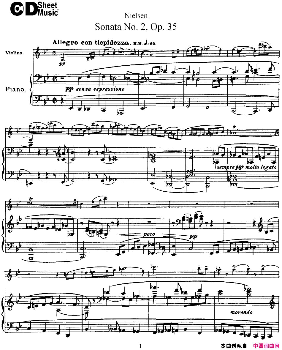 ٣ViolinSonataNo.2Op.35С+ٰ