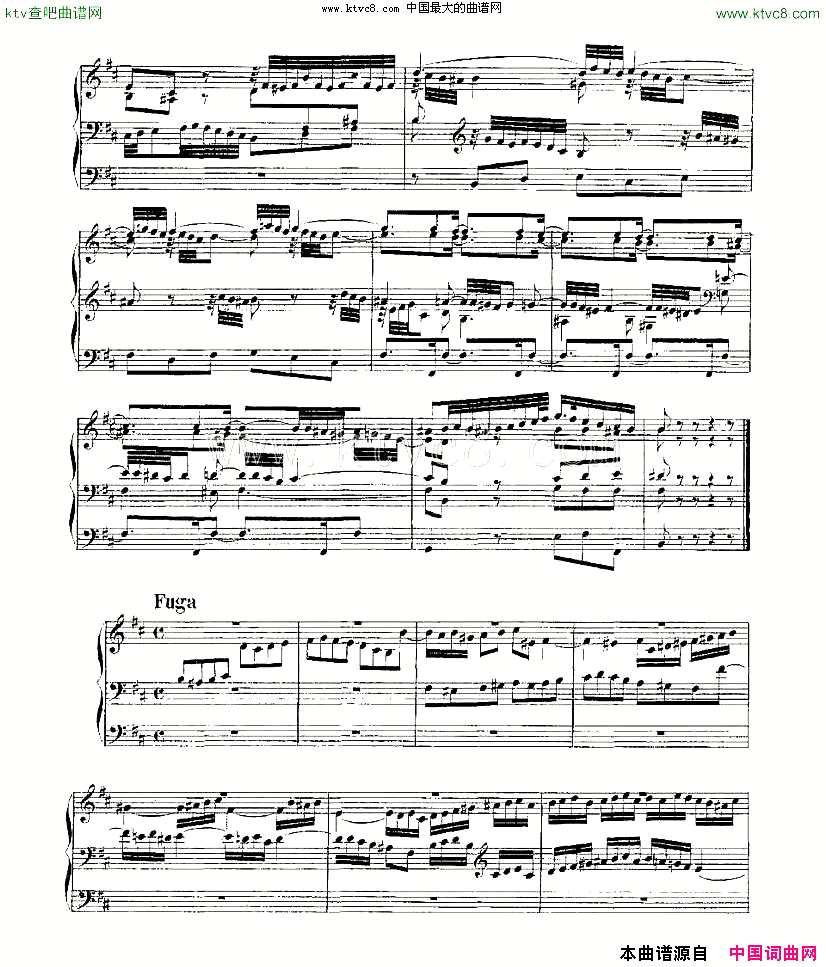 PreludeandFugueinBMinor--BWV544ܷ