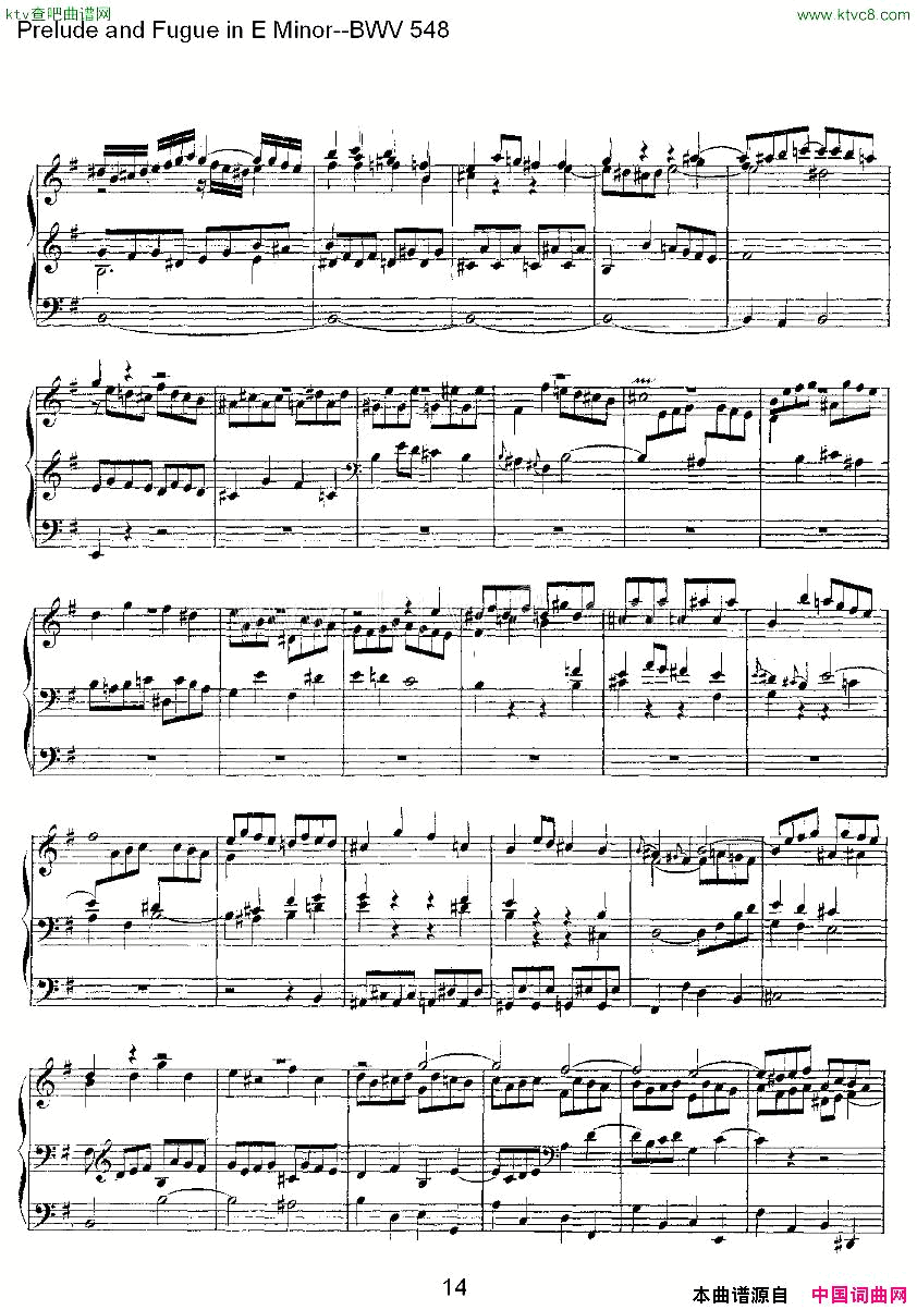 PreludeandFugueinEMinor--BWV548ܷ