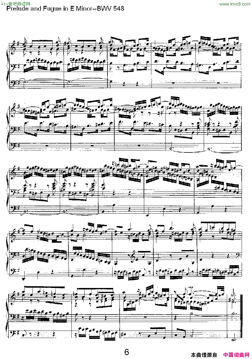 PreludeandFugueinEMinor--BWV548ܷ