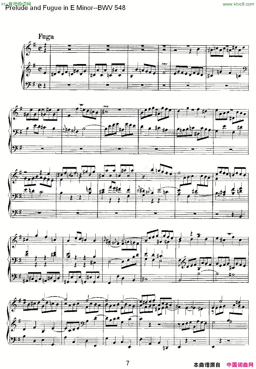 PreludeandFugueinEMinor--BWV548ܷ