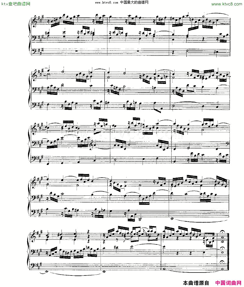 PreludeandFugueinAMajor--BWV536ܷ