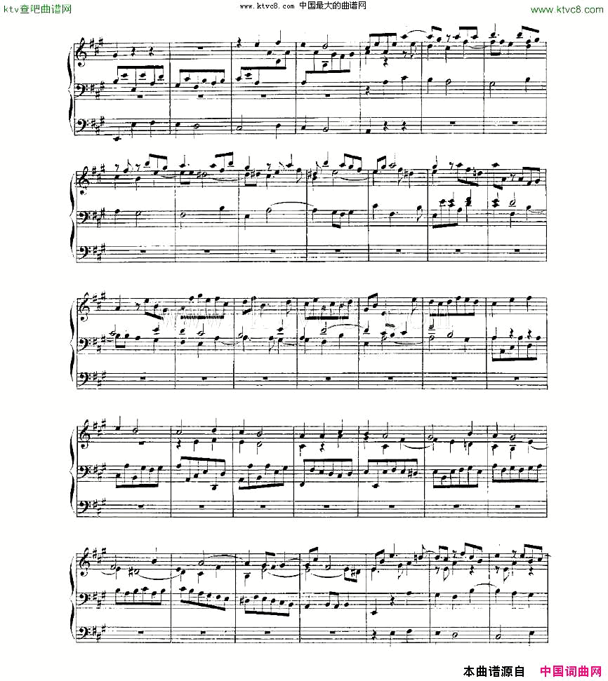 PreludeandFugueinAMajor--BWV536ܷ