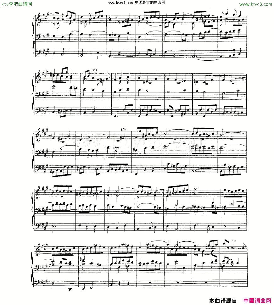 PreludeandFugueinAMajor--BWV536ܷ