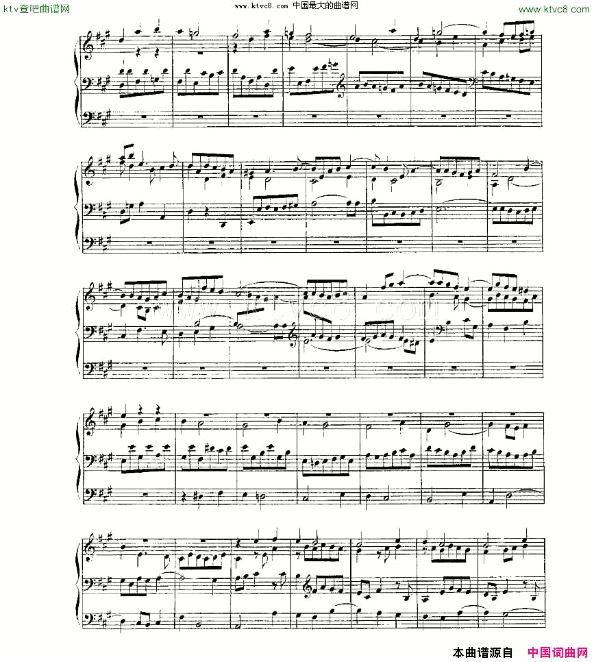 PreludeandFugueinAMajor--BWV536ܷ