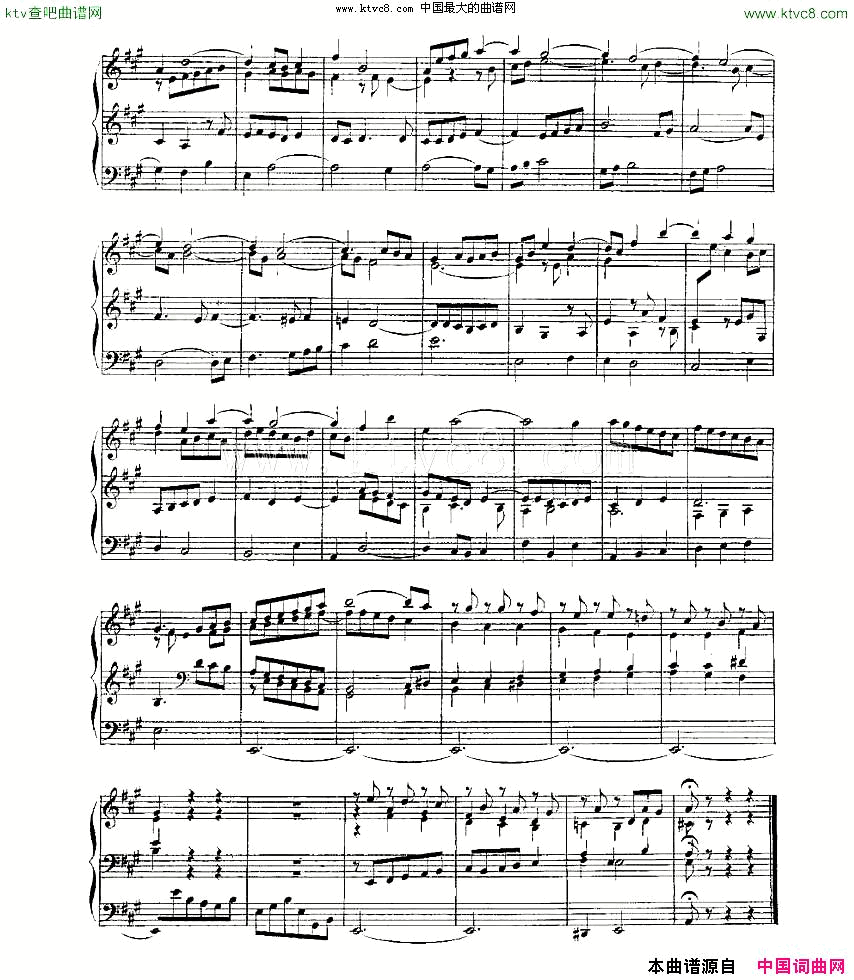 PreludeandFugueinAMajor--BWV536ܷ