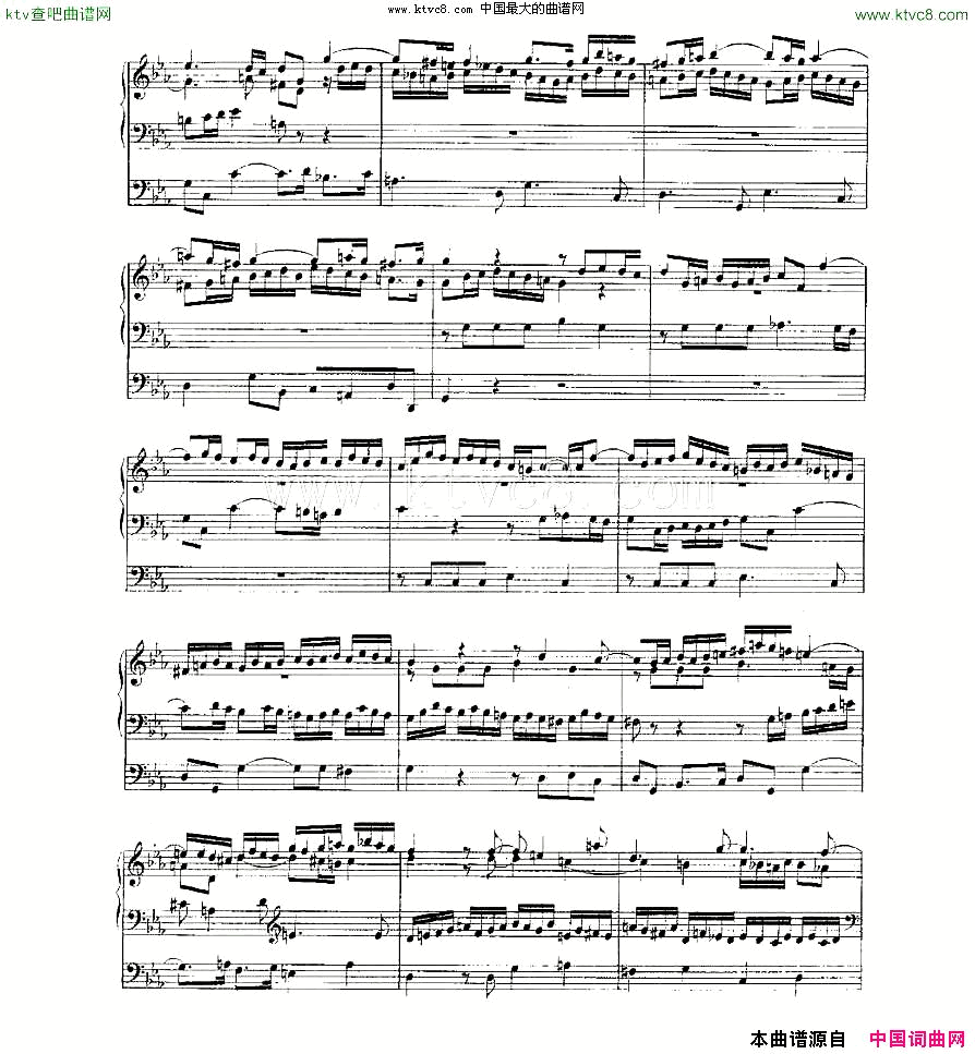 FugueinCMinoronaThemeofLegrenzi--BWV574ܷ