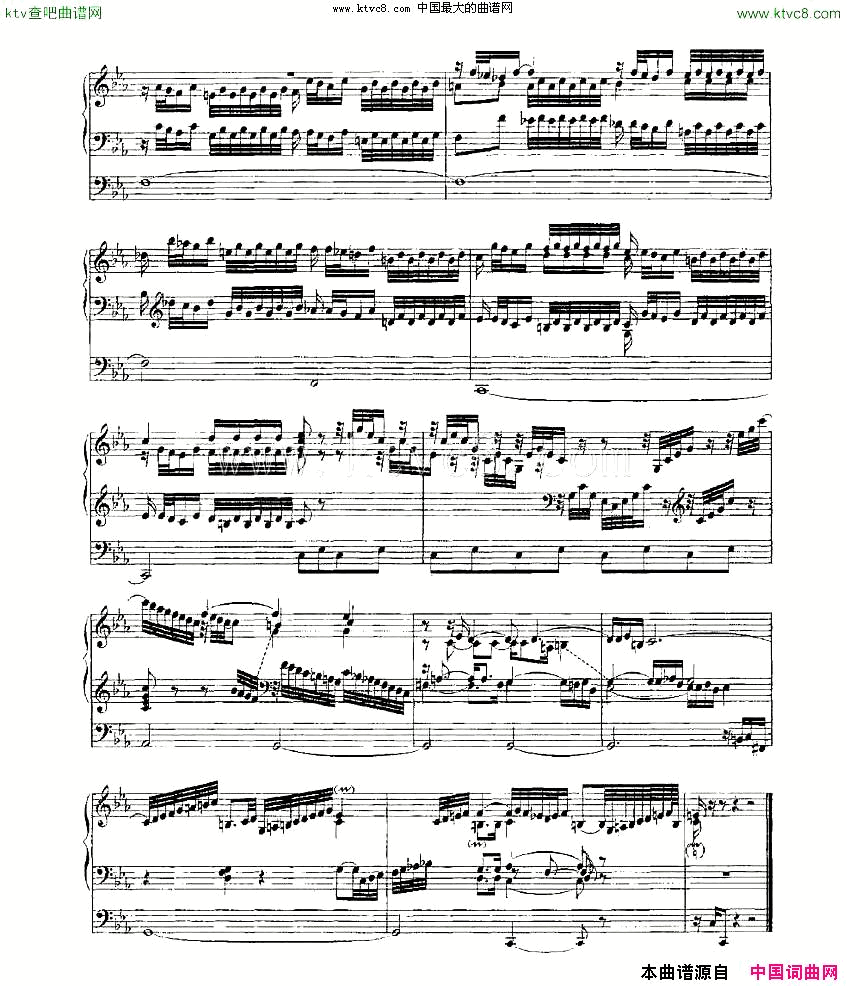 FugueinCMinoronaThemeofLegrenzi--BWV574ܷ