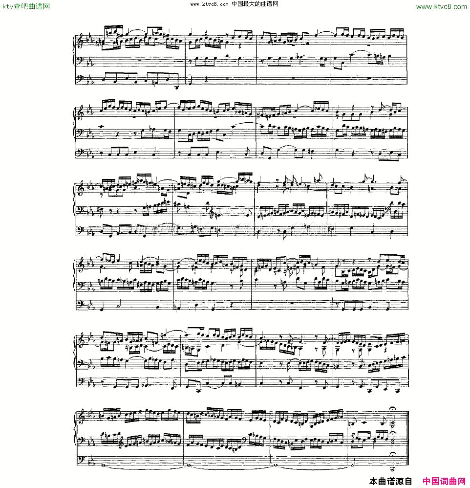 FugueinCMinoronaThemeofLegrenzi:Variant--BWV574aܷ