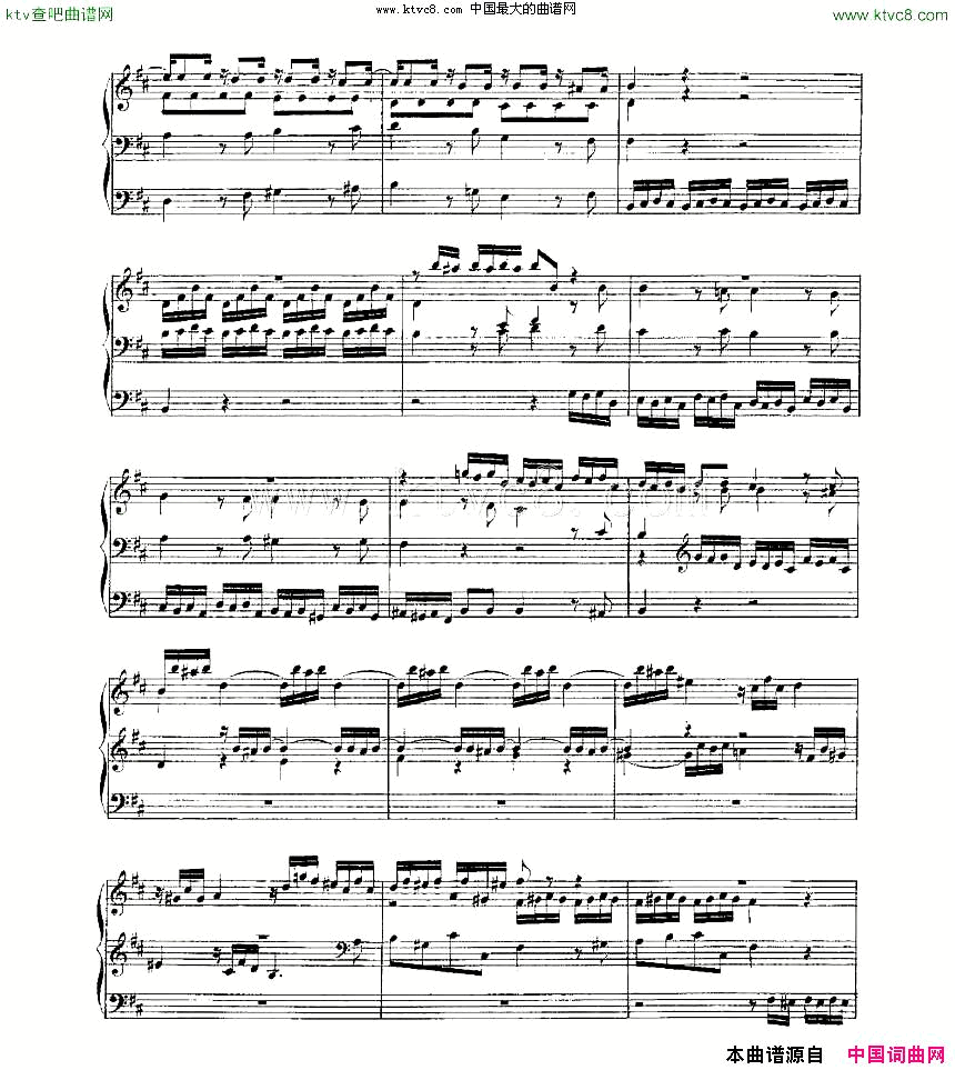 PreludeandFugueinDMajor--BWV532ܷ