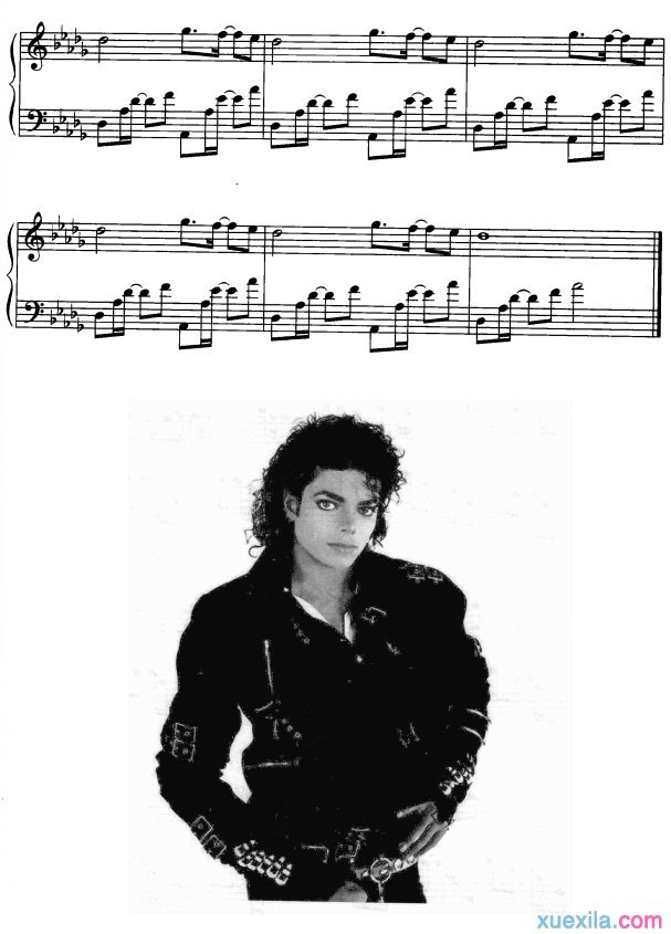 heal the world钢琴谱