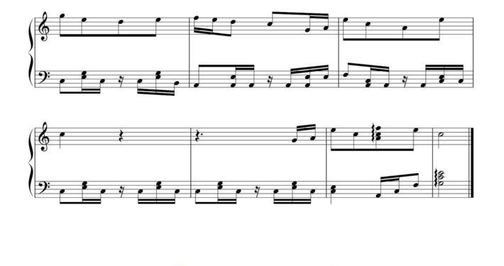 宝贝尤克里里简谱曲谱