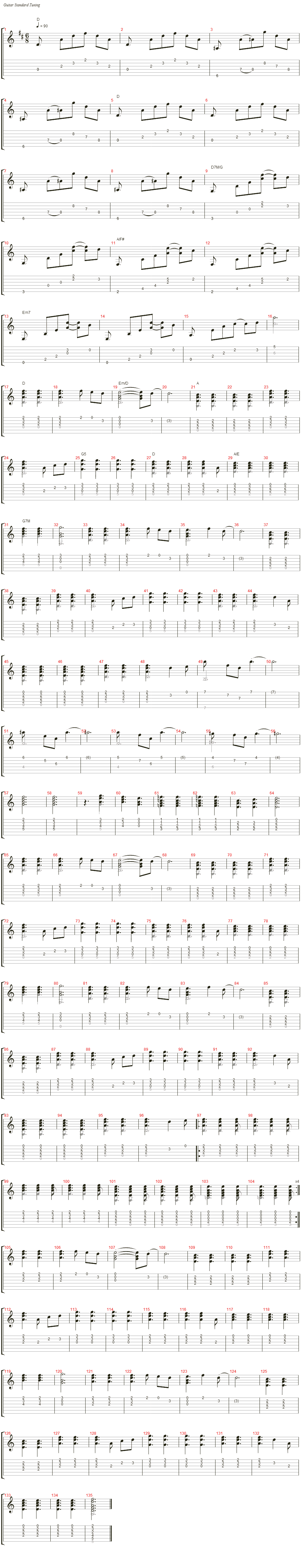 最后一次看不见那些人老去吉他谱