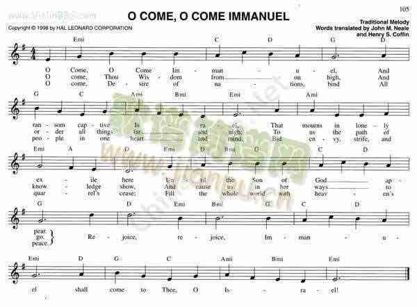 137.O COME, O COME IMMANUEL