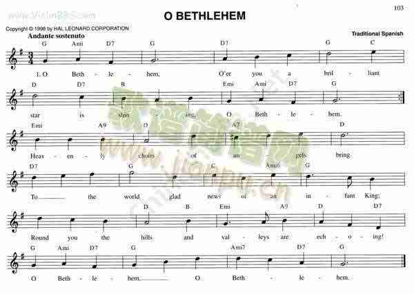 133.O BETHLEHEM