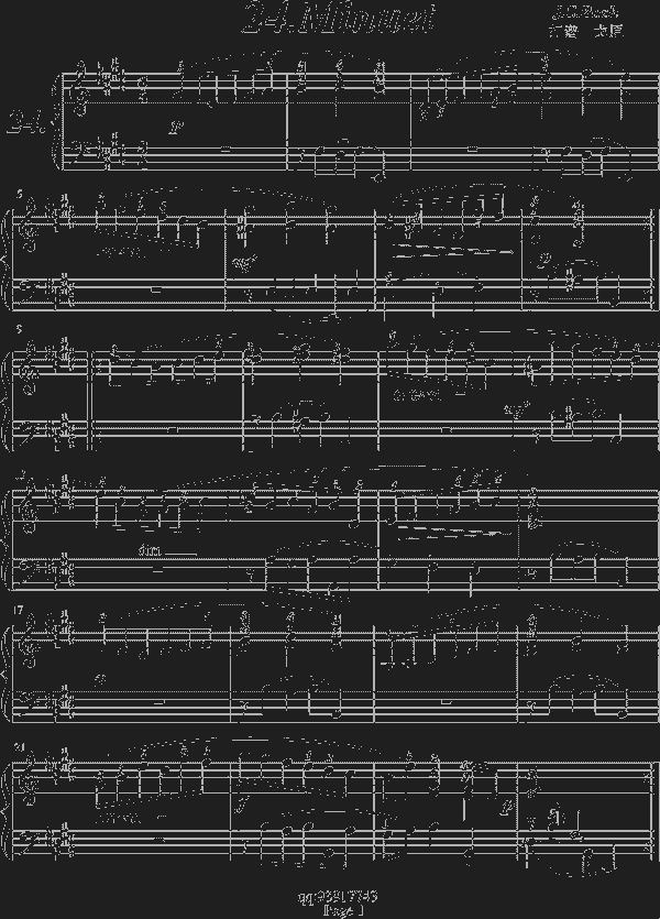 ͺճII No.24 Minuet