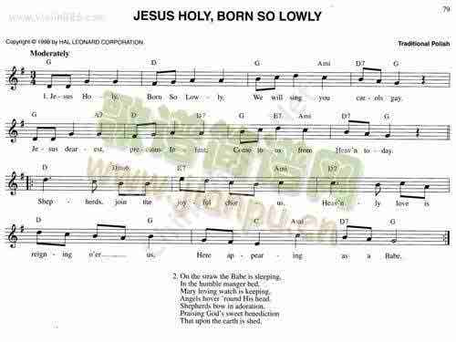 103.JESUS HOLY,BORN SO LOWLY