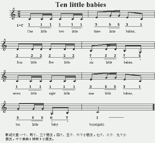 Ten Little BabiesӢĶͯ裩