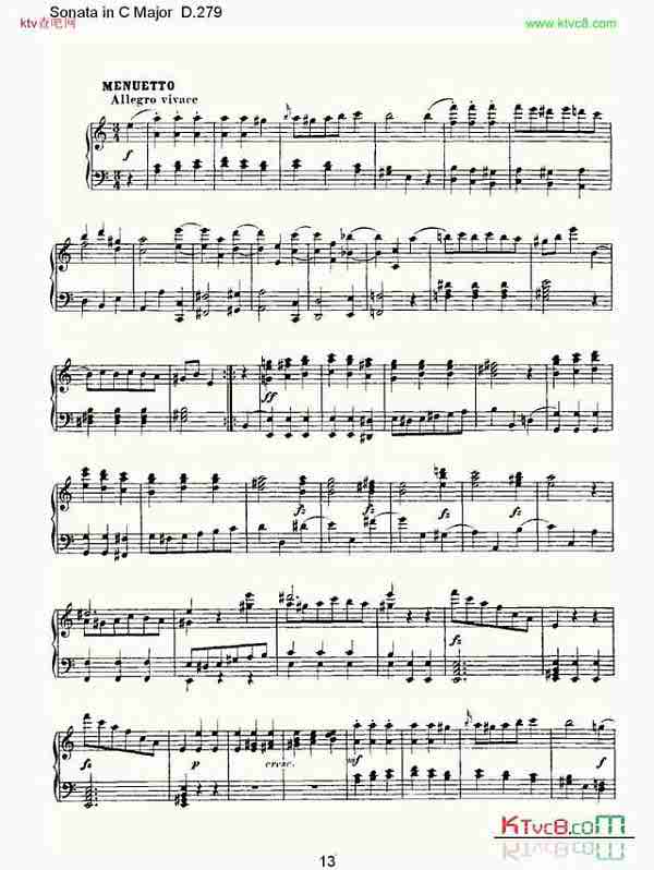 Sonata in C Major D.279   CD.279