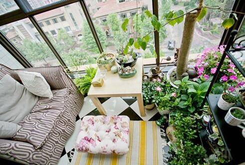 阳台花园布局小技巧分享