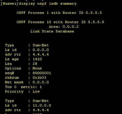 华为路由器 eNSP 配置 rip OSPF 路由重发布