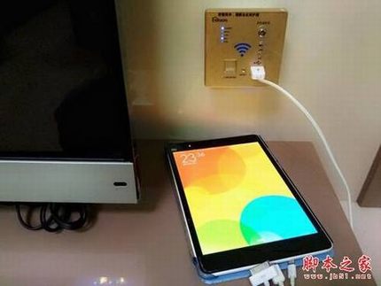 装上墙壁的无线路由 墙壁式无线路由 LS86-330 体验