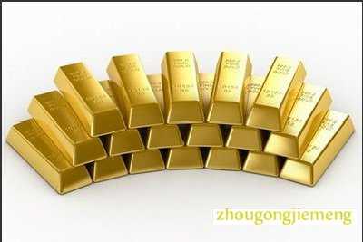 梦见金条