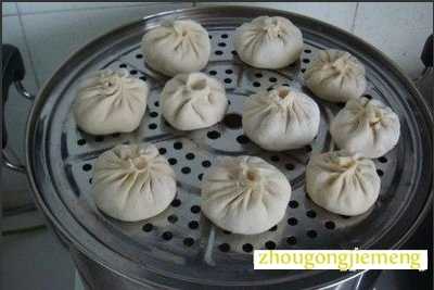 梦见蒸包子